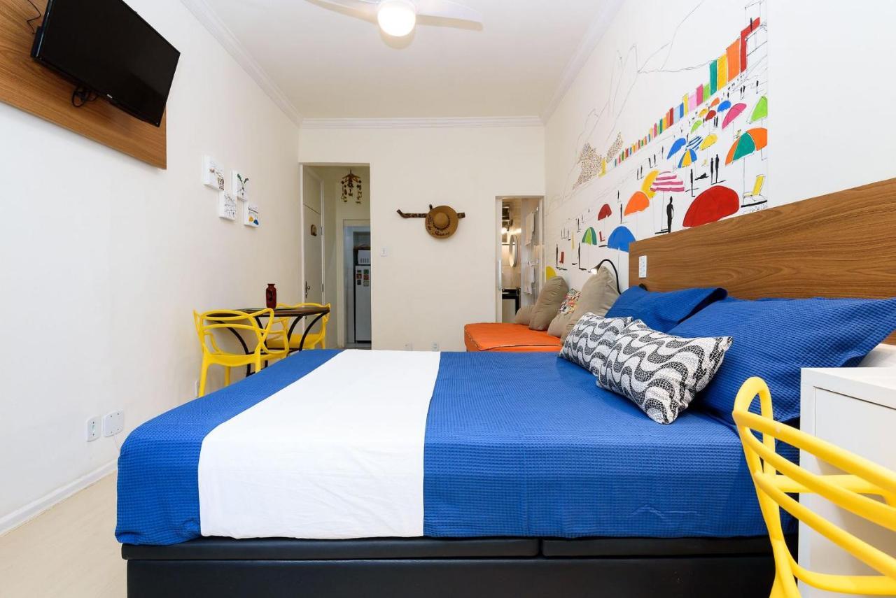 Omar Do Rio - Vp305 Studio Silencioso, Internet 120mbps, Smart Tv, Localizado Na Rua Garcia D'avila, A 200 Metros Da Praia De Ipanema E Do Metro Apartamento *