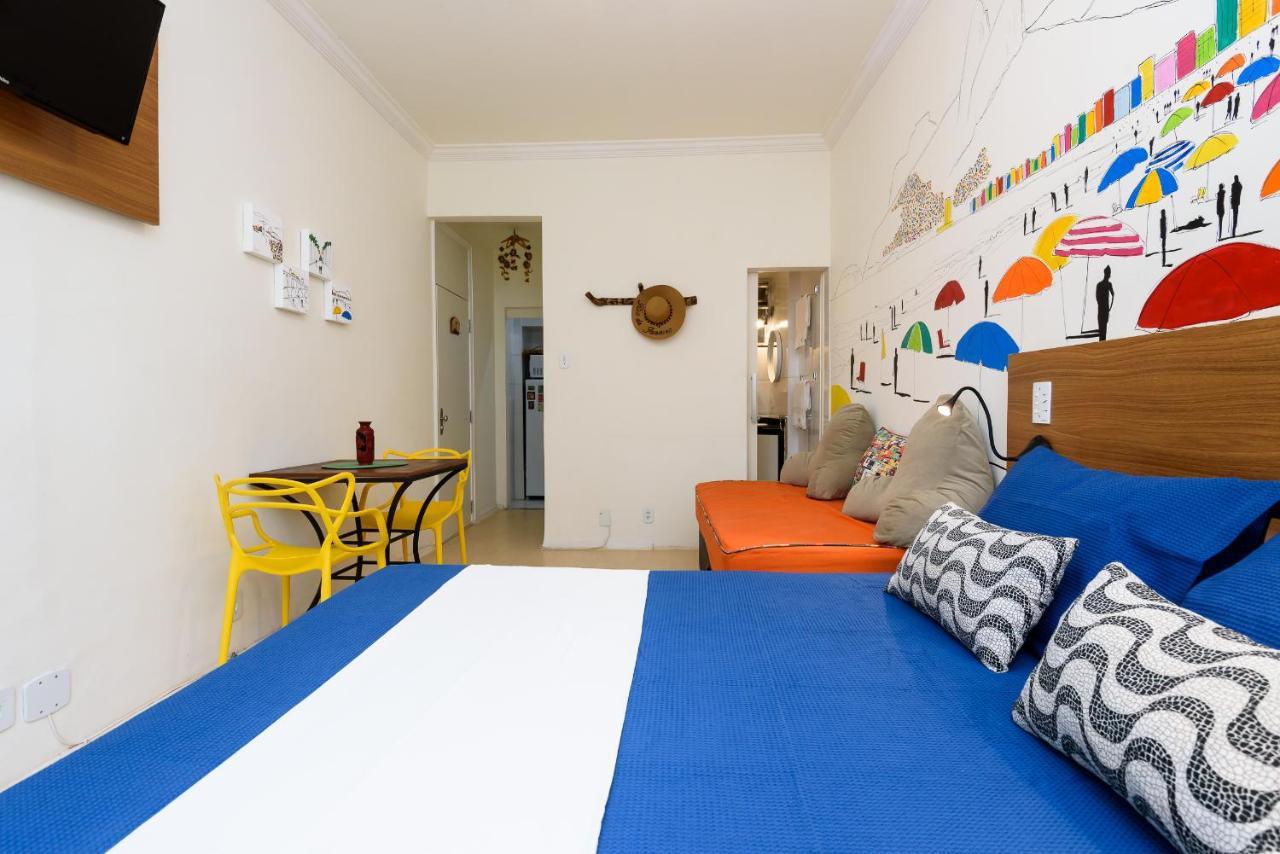 Apartamento Omar Do Rio - Vp305 Studio Silencioso, Internet 120mbps, Smart Tv, Localizado Na Rua Garcia D'avila, A 200 Metros Da Praia De Ipanema E Do Metro Río de Janeiro