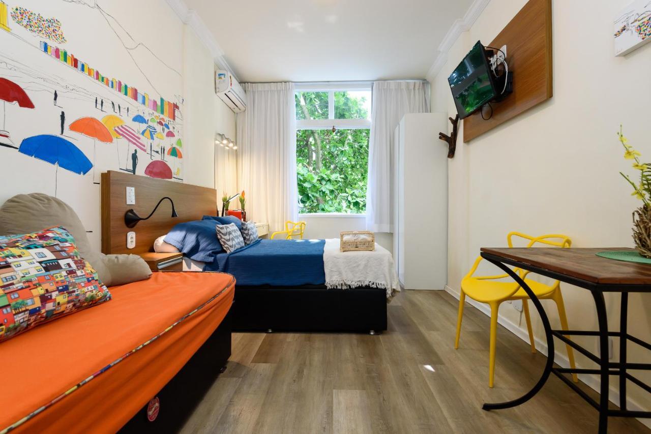 Apartamento Omar Do Rio - Vp305 Studio Silencioso, Internet 120mbps, Smart Tv, Localizado Na Rua Garcia D'avila, A 200 Metros Da Praia De Ipanema E Do Metro